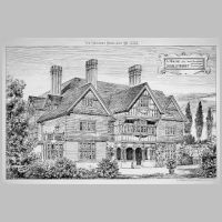 Newton, House at Chislehurst, 1883, on chislehurst-society org uk.jpg